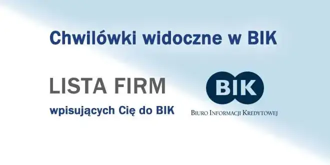 Zdjęcie Czy chwilówki są w BIK? Sprawdź, jak wpływają na Twoją zdolność kredytową